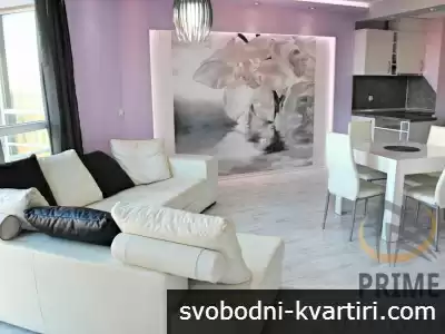 Лазур двустаен апартамент обзаведен #1748861374