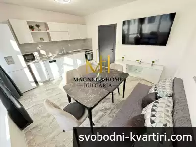Чисто нов тристаен апартамент до х-л Аква и морската градина в ж.к. Лазур