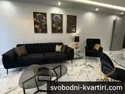 Лазур двустаен апартамент обзаведен #1748338223
