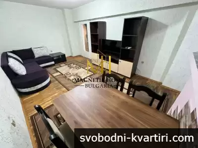 Приветлив двустаен апартамент след освежаване до ”Руската гимназия” в ж.к. Лазур