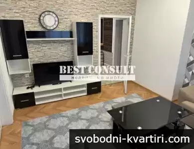 Тристаен обзаведен, климатик - Център, Борисова