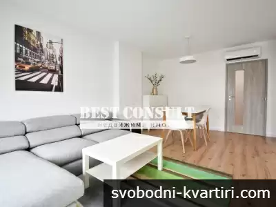 НОВ, луксозен, тристаен апартамент, три климатика - Център