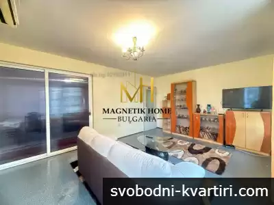 КРАТКОСРОЧЕН НАЕМ! Бюджетен тристаен апартамент до Руската гимназия в ж.к. Лазур