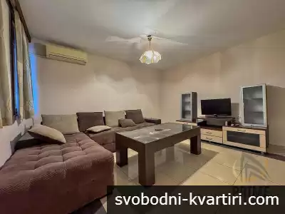Лазур двустаен апартамент обзаведен #1748593505