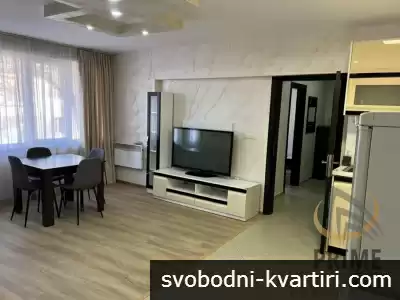 Лазур двустаен апартамент обзаведен #1782381196