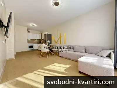 Чисто нов двустаен апартамент с ПАРКОМЯСТО в к-с ”Смокините” в ж.к. Хоризонт