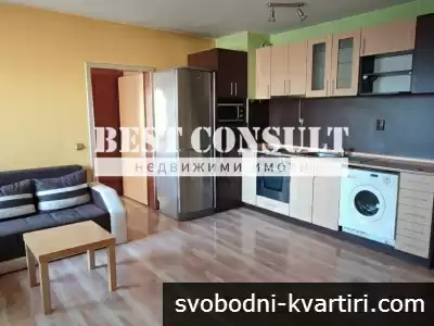 КРАТКОСРОЧНО И ДЪЛГОСРОЧНО НАЕМАНЕ! Двустаен обзаведен- Родинан