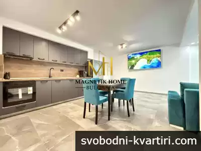 Чисто нов тристаен апартамент на метри от морската градина в ж.к. Лазур