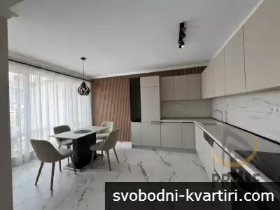 Лазур тристаен апартамент обзаведен #1779864367