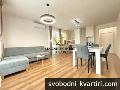 ЧИСТО НОВ двустаен апартамент на метри от морето в ж.к. Сарафово