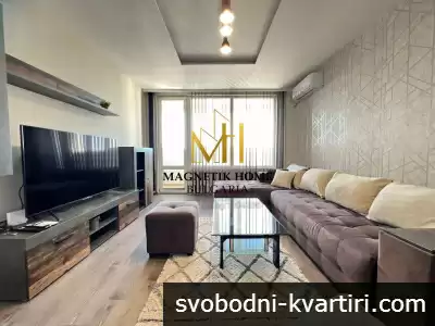 Модерен двустаен апартамент с отделна кухня до ”Флора” и входа на морската градина в ж.к. Лазур
