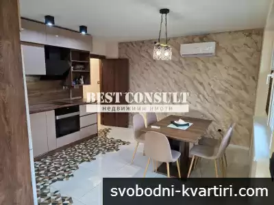 Отличен, тристаен, газ, климатици - Център, Борисова