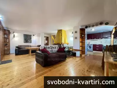 Авторски мезонет с 3 спални, 2 бани и 3 тераси с безплатна зона за паркиране до центъра на Бургас