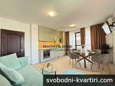 Чисто нов двустаен апартамент на метри от морето в ж.к. Сарафово