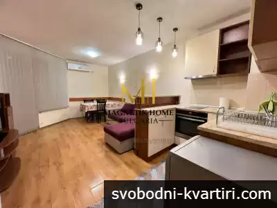Чудесен двустаен апартамент след освежаване до ”5D” киното в ж.к. Зорница