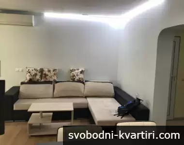 Отличен двустаен обзаведен,  два климатик - Център,  Енергото