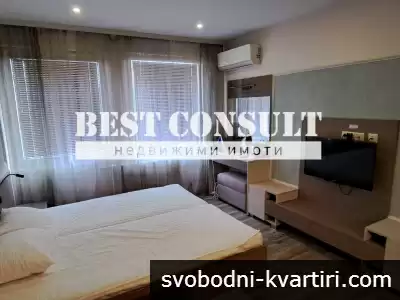 Отлично студио за КРАТКОСРОЧНО и дългосрочно наемане -  Родина 1