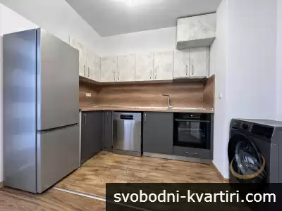Лазур двустаен апартамент обзаведен #1776849654