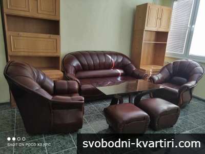 Даваме под наем тристаен апартамент в кв. Тракия