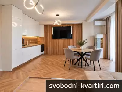 Чисто нов, луксозно обзаведен двустаен апартамент с паркомясто в кв. Баларбаши, гр. Благоевград