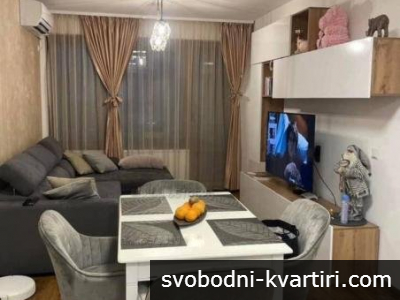 С включени интернет, телевизия и такси в цената! Двустаен апартамент в Братя Миладинови!