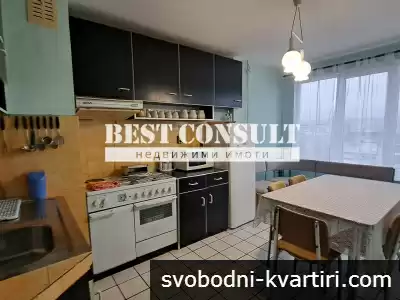 Двустаен обзаведен, климатик - Център, пл. Дунав