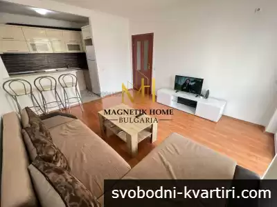 Приветлив двустаен апартамент до у-ще ”Димчо Дебелянов” в ж.к. Славейков