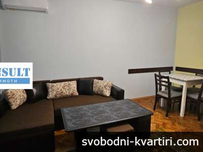 Двустаен обзаведен,  климатик - Здравец, Пацони