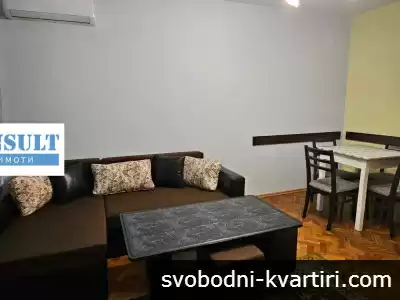 Двустаен обзаведен,  климатик - Здравец, Пацони
