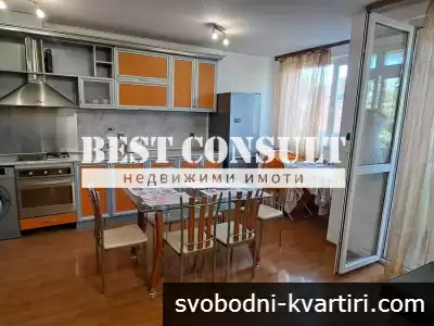 Отличен тристаен, газ, два климатика - Топ цетър