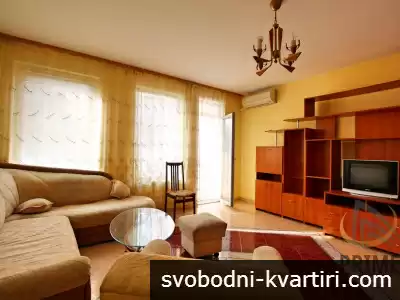 Лазур двустаен апартамент обзаведен #1779704385