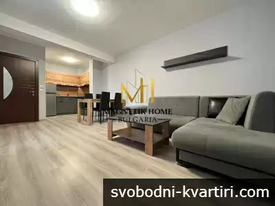 Уютен двустаен апартамент с две тераси в нова кооперация на комуникативно място в ж.к. ”Възраждане”