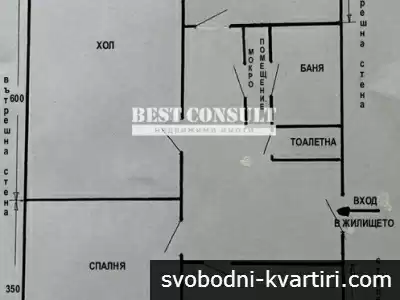 Тристаен монолитен с гараж - Стоматологията