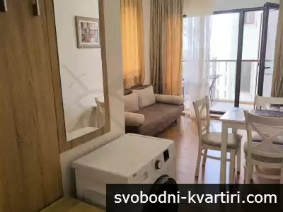 Дава се под наем двустаен апартамент в к.к. Чайка!