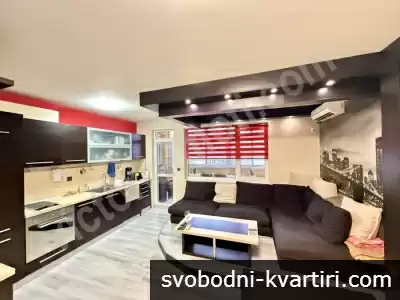 Обзаведен тристаен апартамент в кв. Бузлуджа
