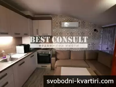 КРАТКОСРОЧНО И ДЪЛГОСРОЧНО  наемане. Обзаведено студио, климатик - Родина 1