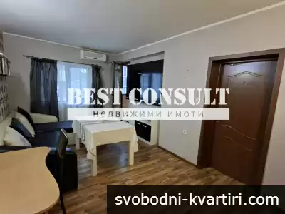Двустаен обзаведен,  два климатика - МГ Баба Тонка